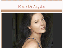 Tablet Screenshot of mariadiangelis.com